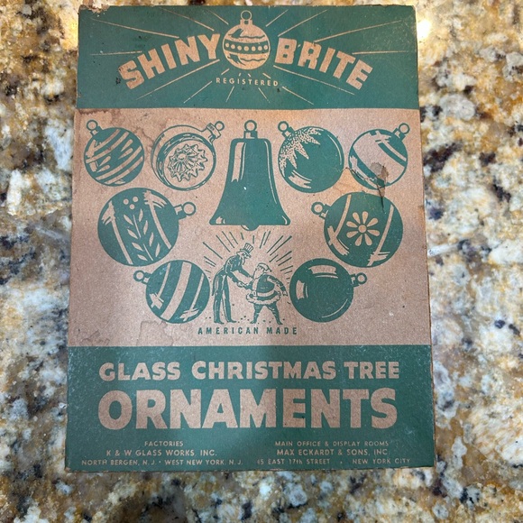 Vintage Red and Pink Holiday Ornaments - Picture 2 of 3